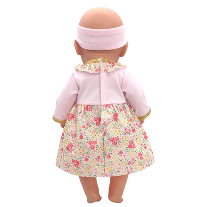 18-Inch American Girl Doll Clothes – Coat, Tights & Pants Outfit for Newborn & Baby Dolls