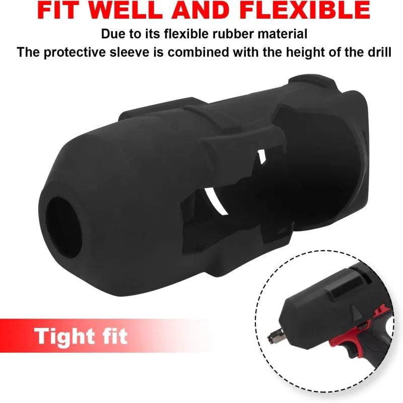 Milwaukee 49-16-2767 Protective Boot - Waterproof Cover for 18V 2767-21 High Torque Impact Wrench
