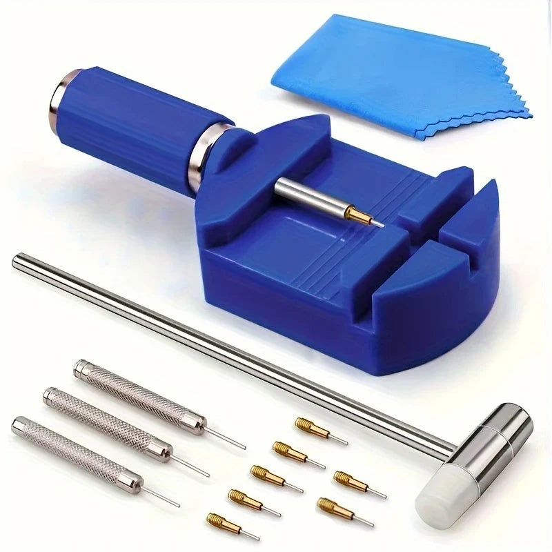 Watch Link Removal Tool Kit - Watch Band Pin Remover & Strap Adjustment Repair Tool Set