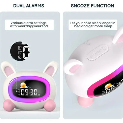 Kids Alarm Clock – OK to Wake Sleep Training Clock with Sound Machine, Birthday Gift for Boys & Girls