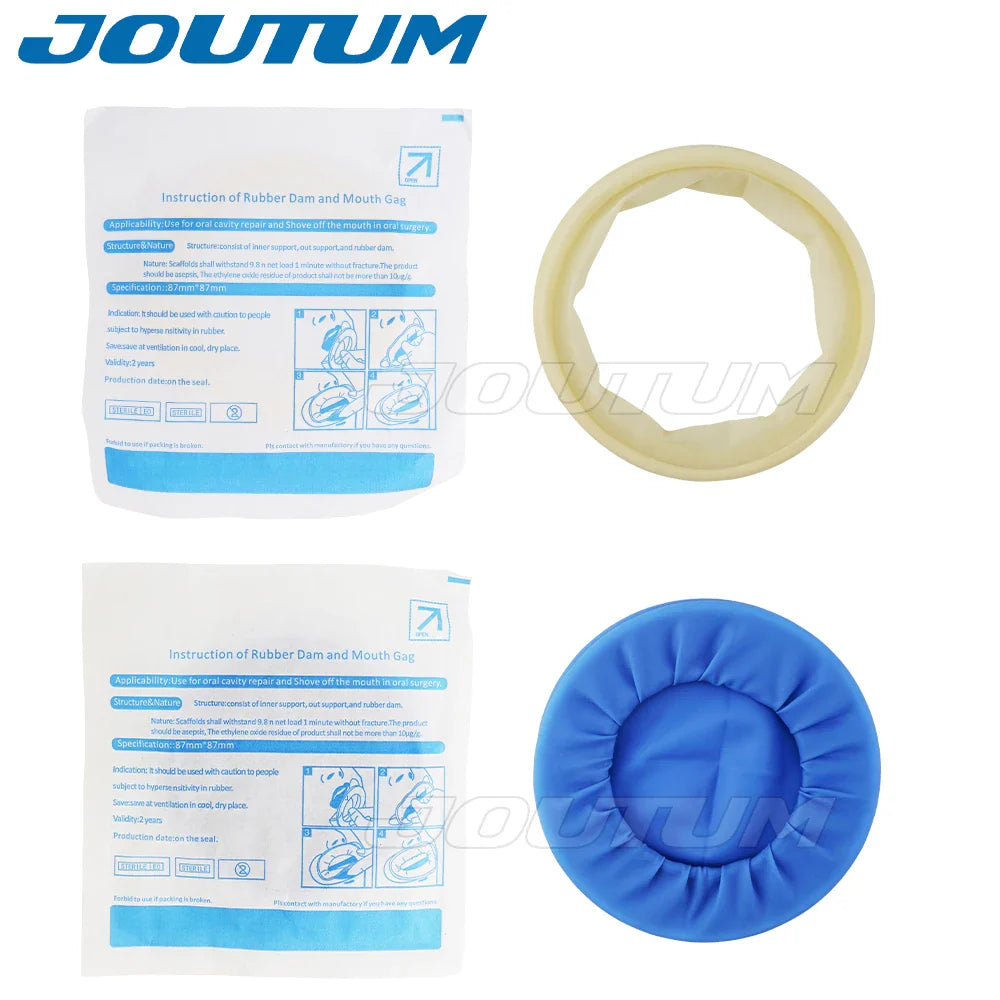 10Pcs Disposable Dental Mouth Opener Set – Rubber Oral Cheek Retractor Expanders for Dentistry Tools & Dental Procedures