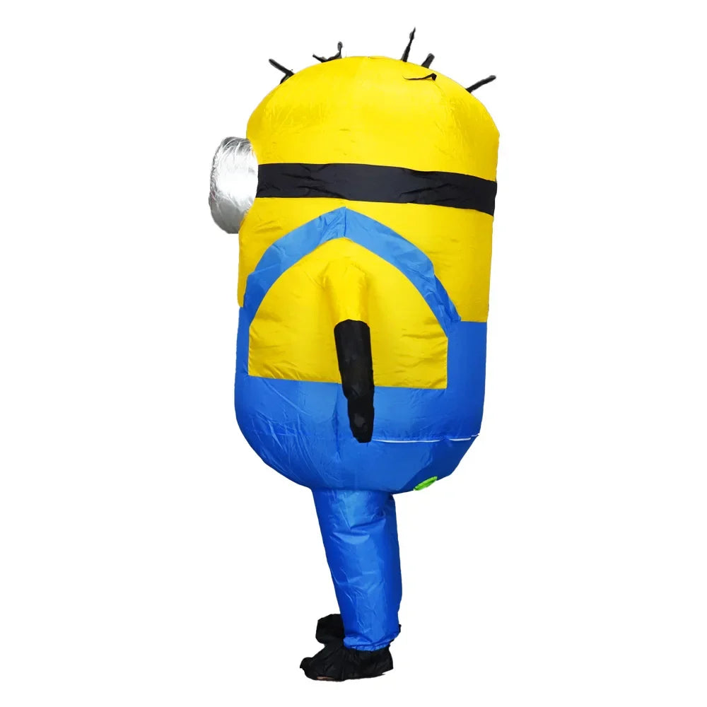 Inflatable Robot Costume - Adult Cartoon Mascot Cosplay Outfit for Halloween, Parties & Events
