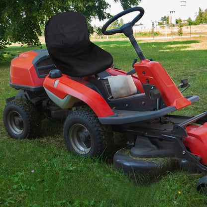 Rainproof Tractor Seat Cover, Universal Riding Lawn Mower Seat Protector, Durable Outdoor Garden & Farm Seat Cover Accessory