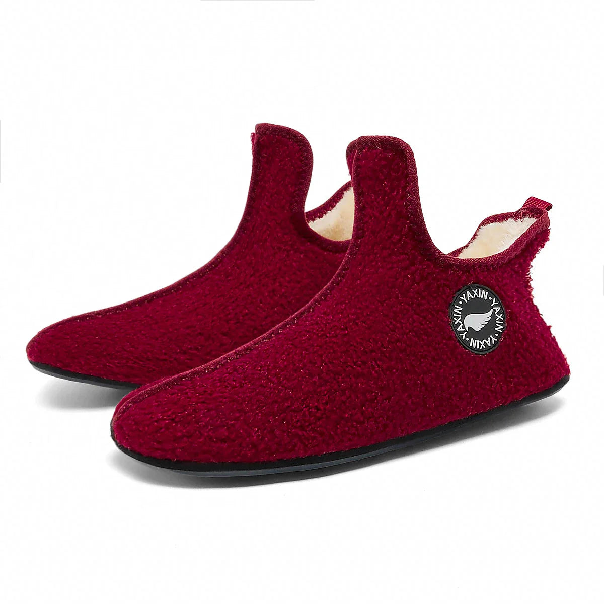 Classic Couples Slippers – Non-Slip Warm Indoor & Outdoor Cotton Shoes for Men & Women, Soft & Comfortable Flat Slippers