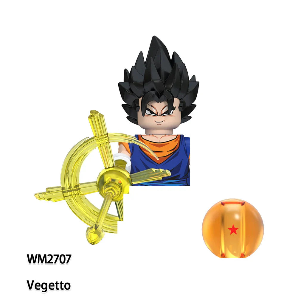 BANDAI Dragon Ball Mini Program Dolls – WM6182/WM6183/WM6184 Anime Adventure Action Toy & Puzzle Gift for Kids
