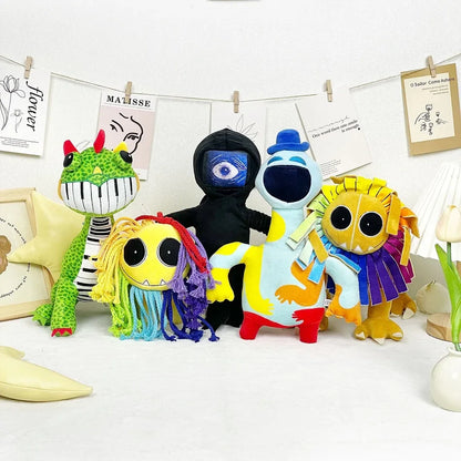 30cm Poppy Pianosaurus Plush Toy — Cartoon Nightmare Game Yarnabys Lion Huggy Wuggy Soft Stuffed Pillow Doll for Kids