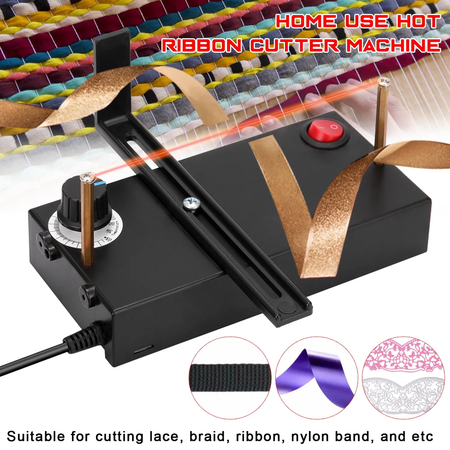 Small Hot Wire Cutting Machine: Manual Electric Heating Ribbon Cutter - Ideal for DIY Crafts and Electromechanical Thermal Cutting