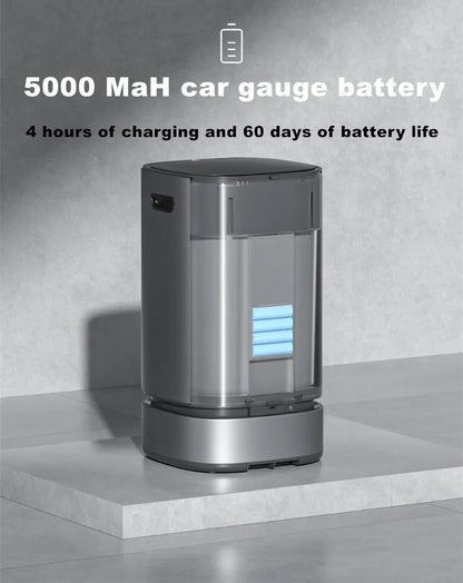 13L Smart Automatic Trash Can — Large Capacity Electric Rubbish Bin for Bathroom, Kitchen & Home