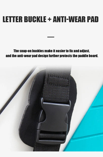 KOETSU Adjustable SUP Paddle Board Shoulder Strap — Comfortable Surfboard Carrying Belt