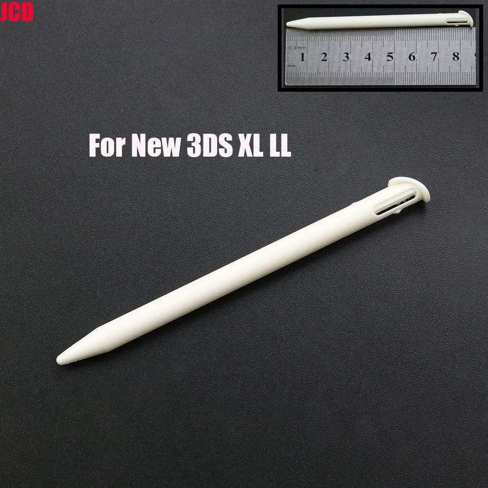 White Plastic Telescopic Stylus Pen — Touch Screen Stylus for 2DS/3DS/New 2DS LL XL/New 3DS XL/NDSL/NDSi/NDS