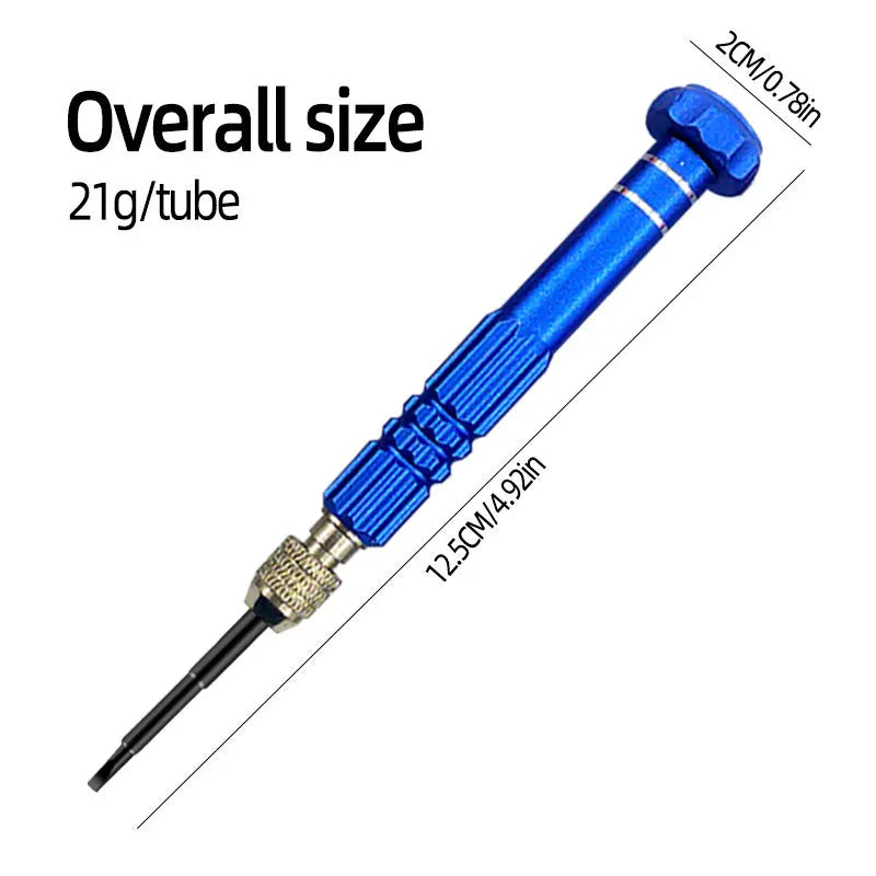 Mobile Phone Repair Tool Kit – Screwdriver, Tablet Battery Disassembly, Screen Opening & Dust Cleaning Set with Small Pentagon Tools