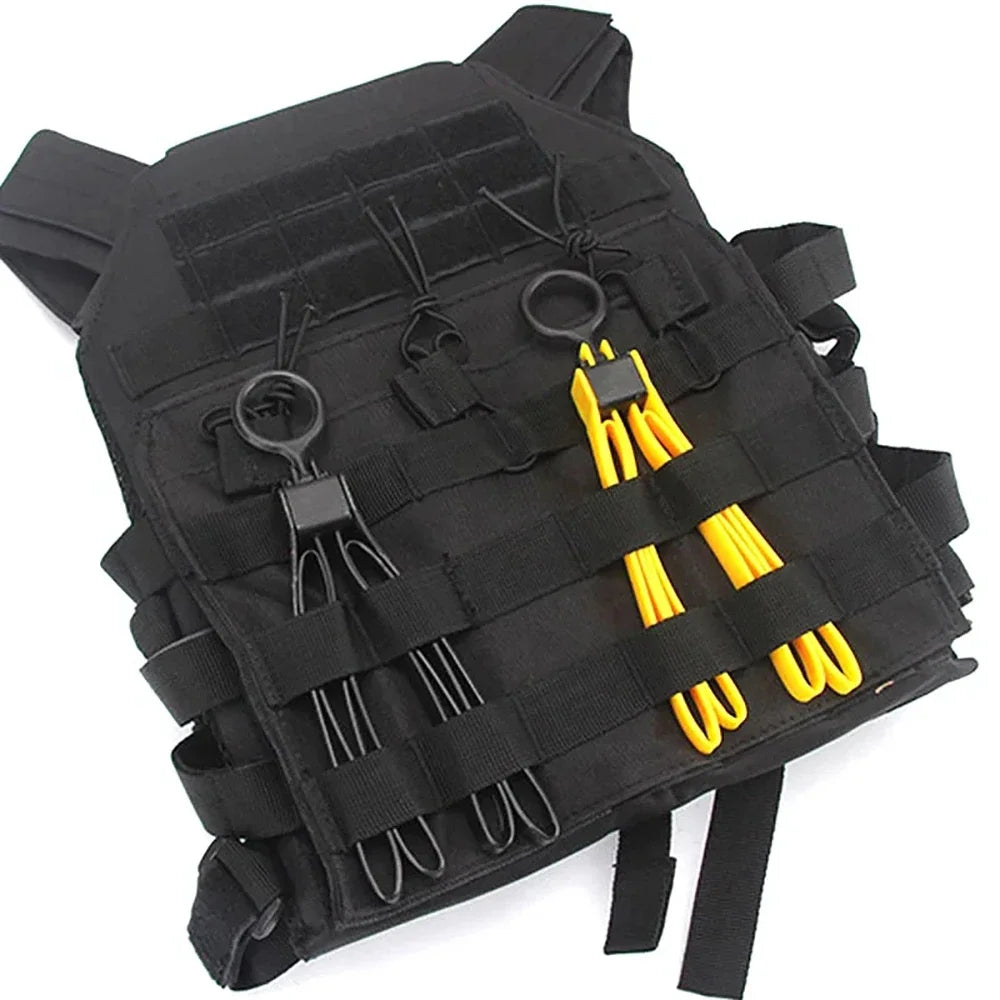 New Tactical Plastic Cable Tie Straps – Disposable Handcuffs for Police, Hunting, & Cosplay Gear
