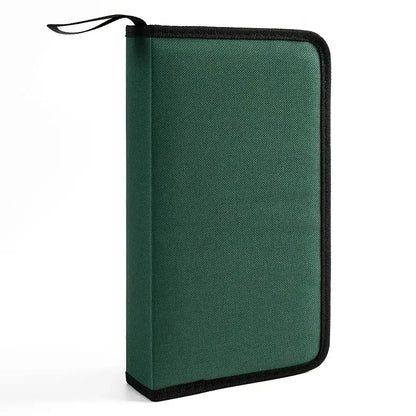 80-Disc Oxford Cloth CD Case Organizer – Portable Storage Holder for Car, Home & Travel Disc Protection Bag
