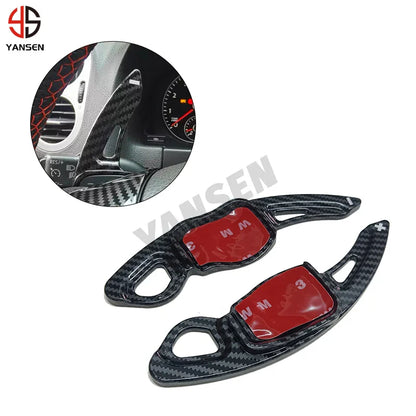 Paddle Shifter for VW Golf 5 MK5 & Golf 6 MK6 GTI | Carbon Sticker Steering Wheel Shift Accessories   2/2