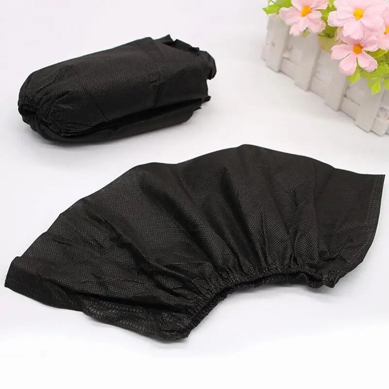 100 Count Disposable Boot & Shoe Covers – Non-Slip Foot Booties for Indoor & Outdoor Use, Home & Workplace Protection