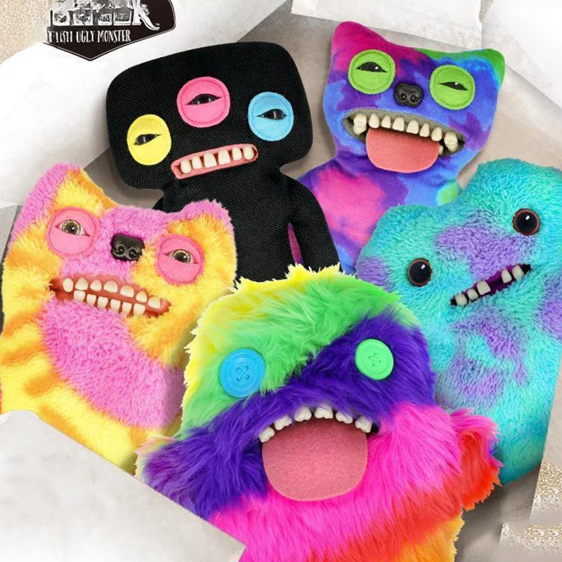 22cm Fuggler Plush Toy – Funny Tooth Monster, Alien & Crazy Rabbit Wide-Eyed Peluche Doll for Kids