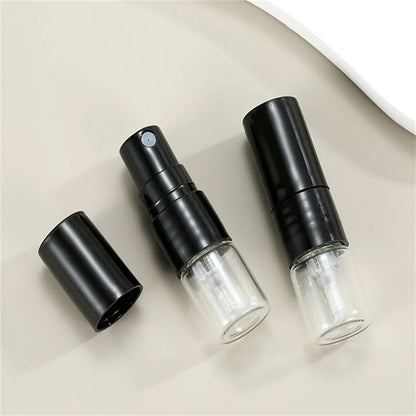 20/50/100/200pcs 1ML Portable Glass Spray Bottles | Refillable Perfume Sample Dispenser