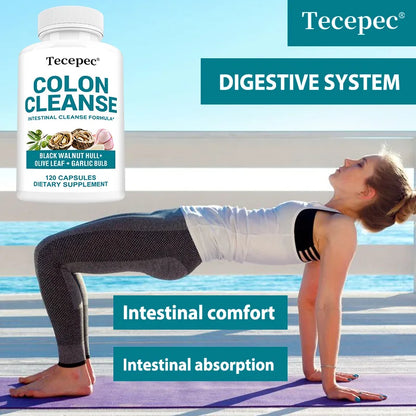 Colon Cleansing Capsules – Detox, Digestive Health & Metabolism Support