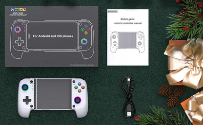BEBONCOOL MC100 Telescopic Gamepad | Wireless Bluetooth Phone Controller for iOS & Android PUBG COD