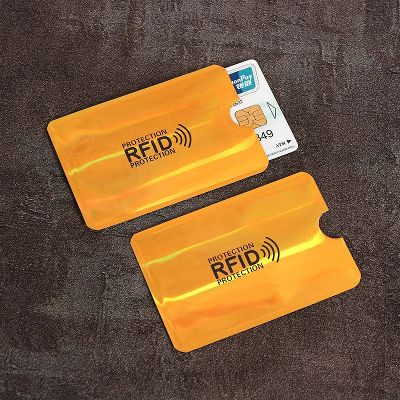 20PCS RFID Blocking Card Holder - Aluminum NFC Anti Scan Protector Case for ID & Credit Cards