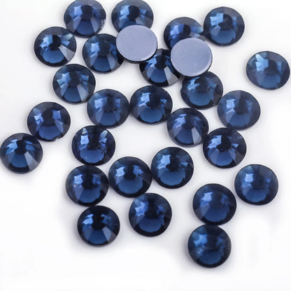 Premium Hot Fix Rhinestones – High Quality Glass Crystal Flatback Iron-On Glitter Rhinestones for Clothing & Crafts