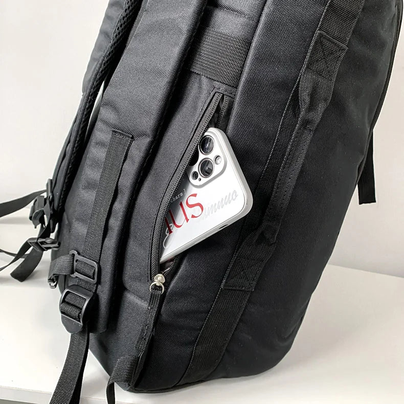 Sport Gym Bag for Men – Large Waterproof Fitness & Travel Backpack, Shoulder/Crossbody Skate Pack with Dry/Wet Compartments