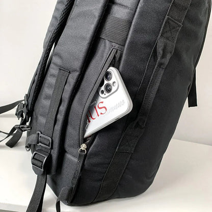 Sport Gym Bag for Men – Large Waterproof Fitness & Travel Backpack, Shoulder/Crossbody Skate Pack with Dry/Wet Compartments