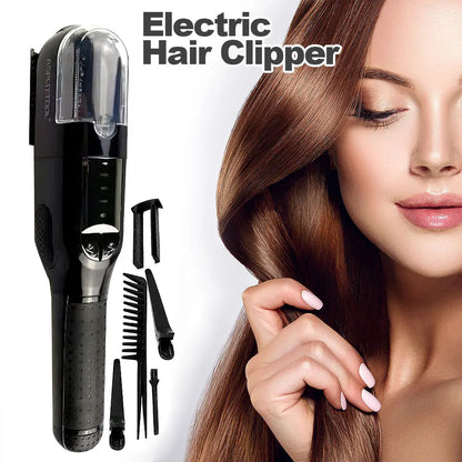 Professional Cordless Hair Ends Trimmer - Automatic Split Remover for Women, Ideal for Dry, Damaged, and Brittle Hair