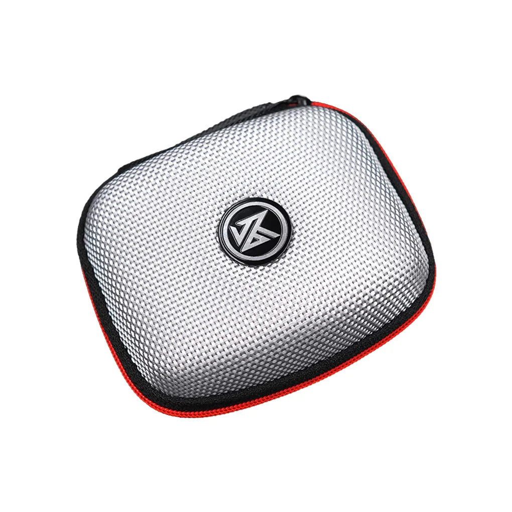 KZ Earphone Case – Portable EVA Zipper Headset Storage Box with Logo, Square Compression Organizer for Headphones