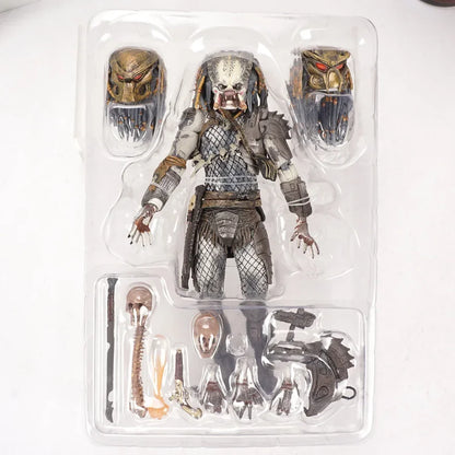NECA Predator Jungle Hunter vs Alien Eggs Action Figure – 7 Inch Classic Movie PVC Collectible Model Toy
