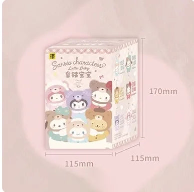 Sanrio British Afternoon Tea Blind Box — V1 V2 V3 Vinyl Doll Pendant, Handmade Decorative Gift Mystery Box