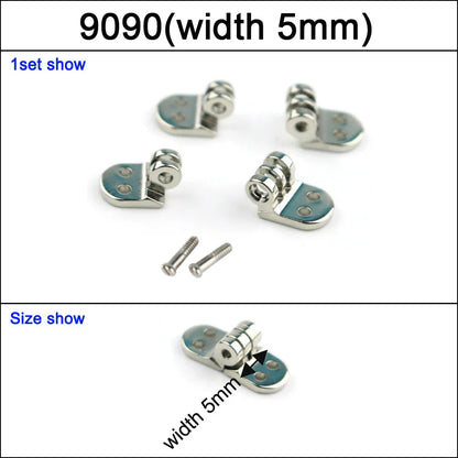10 Sets Eyeglasses Hinge Replacement - Plastic Frames, Acetate Sunglasses, Wooden Glasses Repair Parts & Accessories