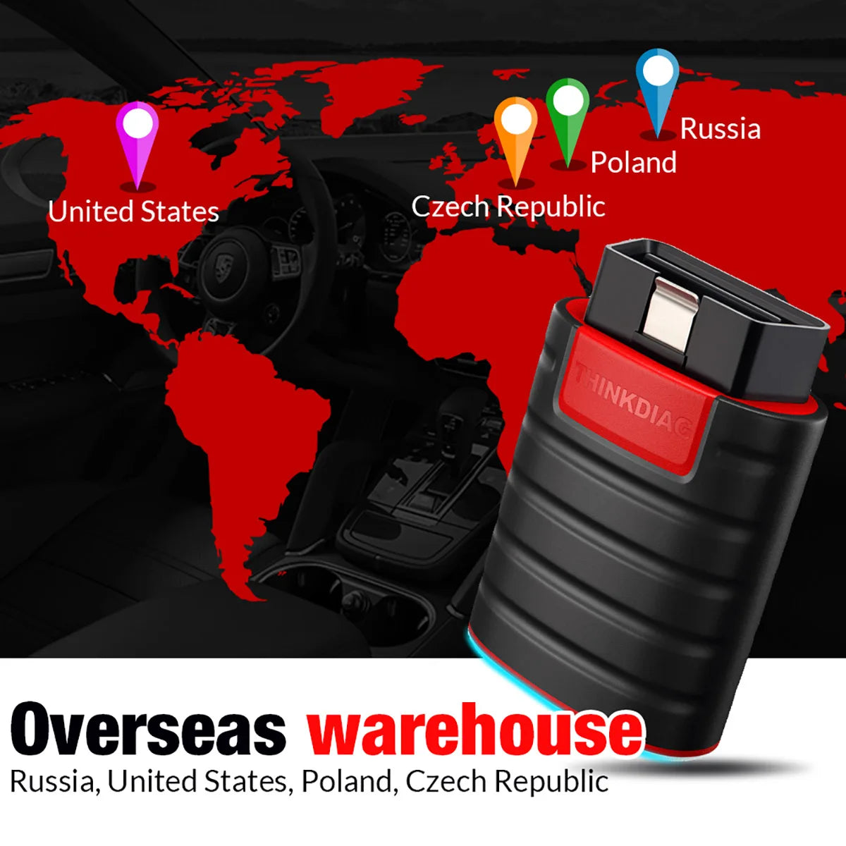 THINKCAR Thinkdiag OBD2 Scanner – Full Software Bidirectional Car Diagnostic Tool