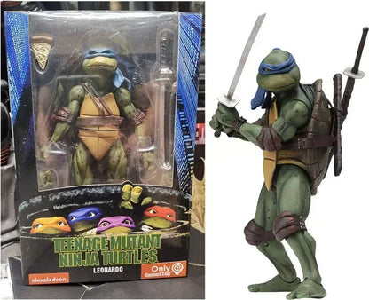 Ninja Turtle NECA 1990 Film Version Anime Figure – Limited Edition PVC Action Model Statue, Birthday Gift Ornament