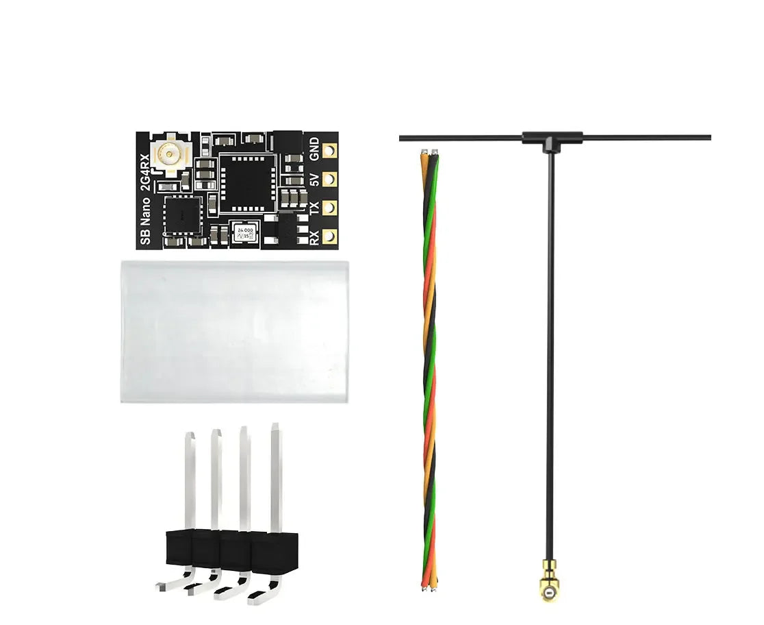 SpeedyBee Nano 2.4G ExpressLRS ELRS Receiver – Long Range FPV Freestyle Drone DIY Parts