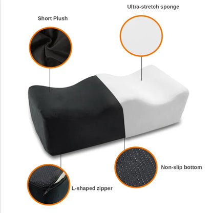 BBL Pillow Seat Pad - Foam Buttock Cushion for Post-Surgery Comfort and Hip Rehabilitation