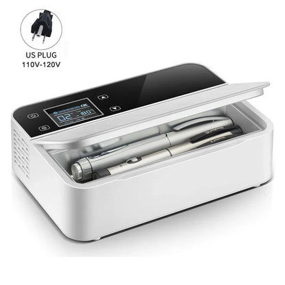 Mini Portable Insulin Refrigerator – 7800mAh Cooler for Insulin, Serum & Capsules, 260ml Capacity