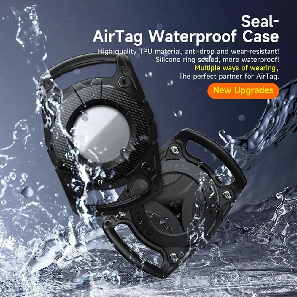 Waterproof Apple AirTag Case – Protective GPS Tracker Holder for Dog & Cat Collars