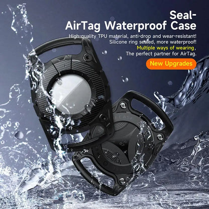 Waterproof Apple AirTag Case – Protective GPS Tracker Holder for Dog & Cat Collars