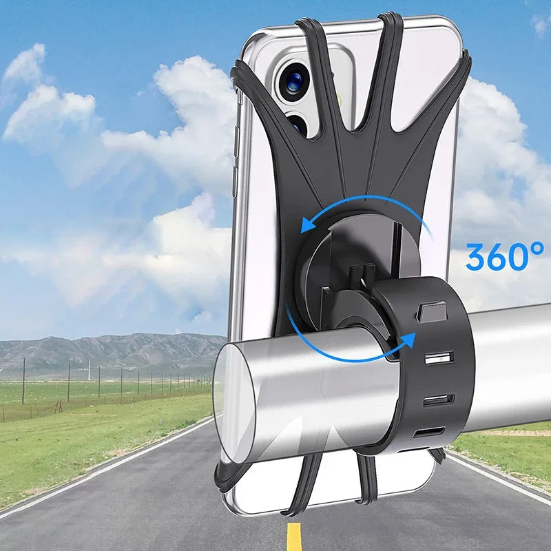 Bike Phone Holder – Universal Bicycle & Motorcycle Stand for iPhone, Samsung, Xiaomi, and Mobile Devices