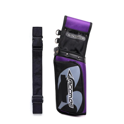 ACCMOS Portable Arrow Quiver Pouch – Waist Carry Archery Storage Holder for Hunting & Shooting