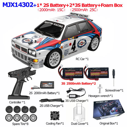 MJX 14301/14302/14303 1/14 RC Car — 55km/h Brushless HYPER GO 2.4G 4WD Off-Road High-Speed Remote Control Car Truck Hobby Toy