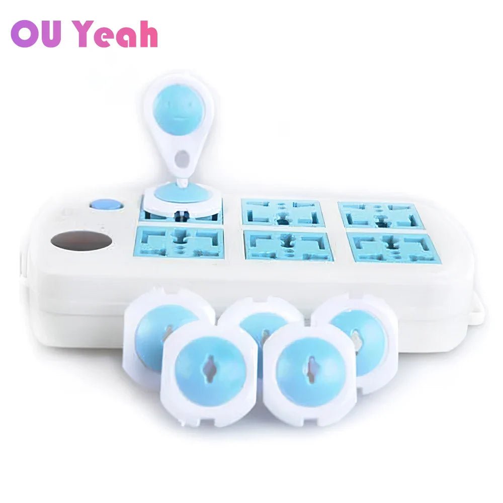 Child Safety Electric Socket Cover — Russian/EU Two-Phase Plug Protector for Baby and Kids Safety