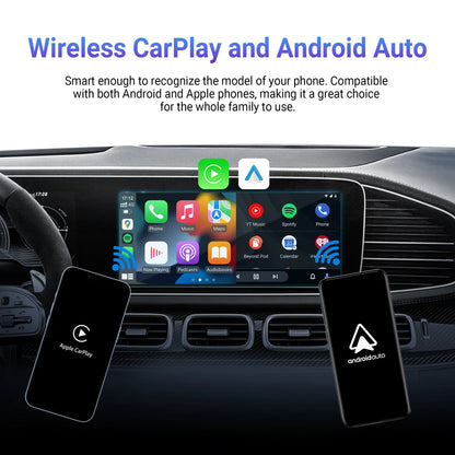 OTTOCAST Play2Video Pro Wireless CarPlay & Android Auto Adapter – YouTube, Netflix, IPTV for Kia & Toyota