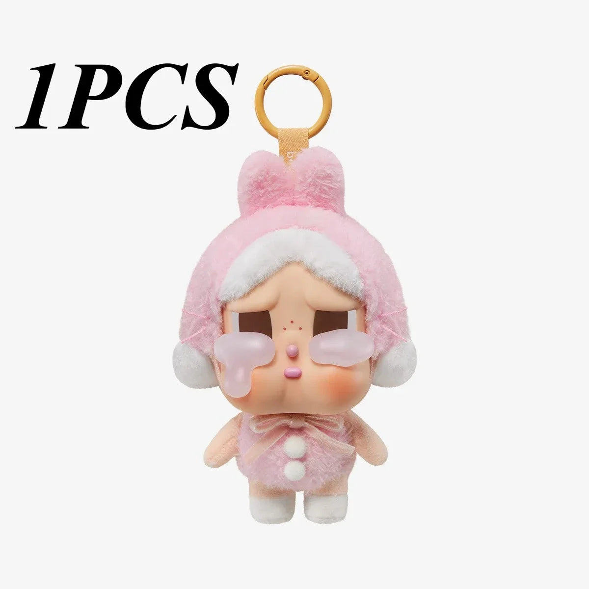 CRYBABY Tear Factory Vinyl Plush Doll – Crying Baby Blind Box Keychain & Backpack Pendant Gift