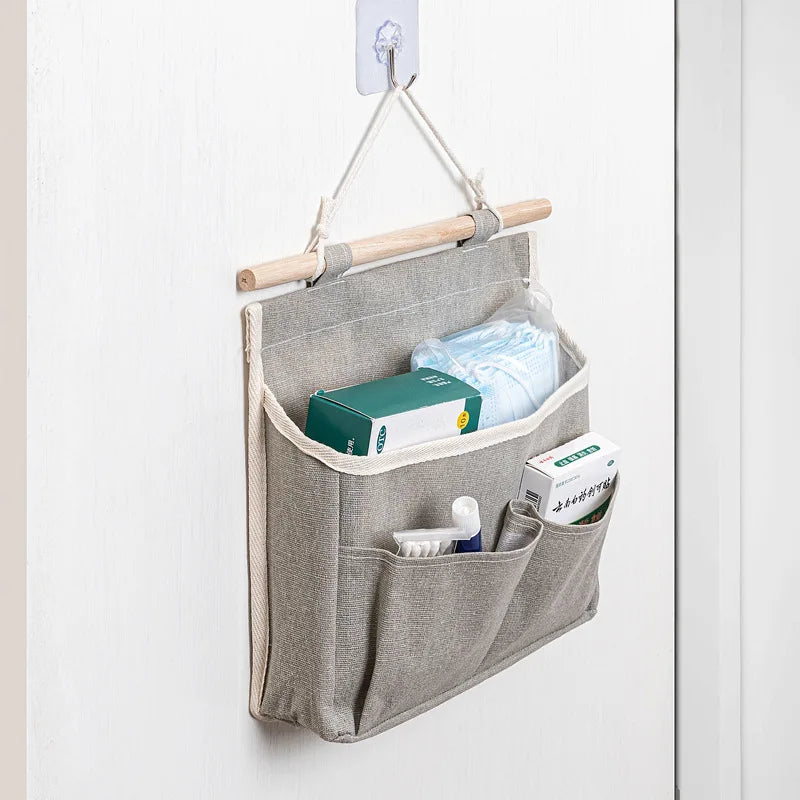 Wall & Door Hanging Storage Bag – Waterproof Underwear Organizer, Sundries Pouches for Closet and Home Decor