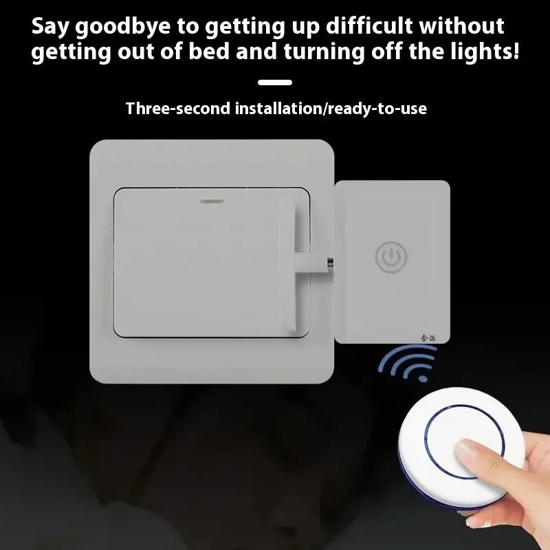 USB Rechargeable Wireless Remote Control Button Pusher – Automatic Smart Light Switch Off Device, Intelligent Lazy Switch Controller Tool