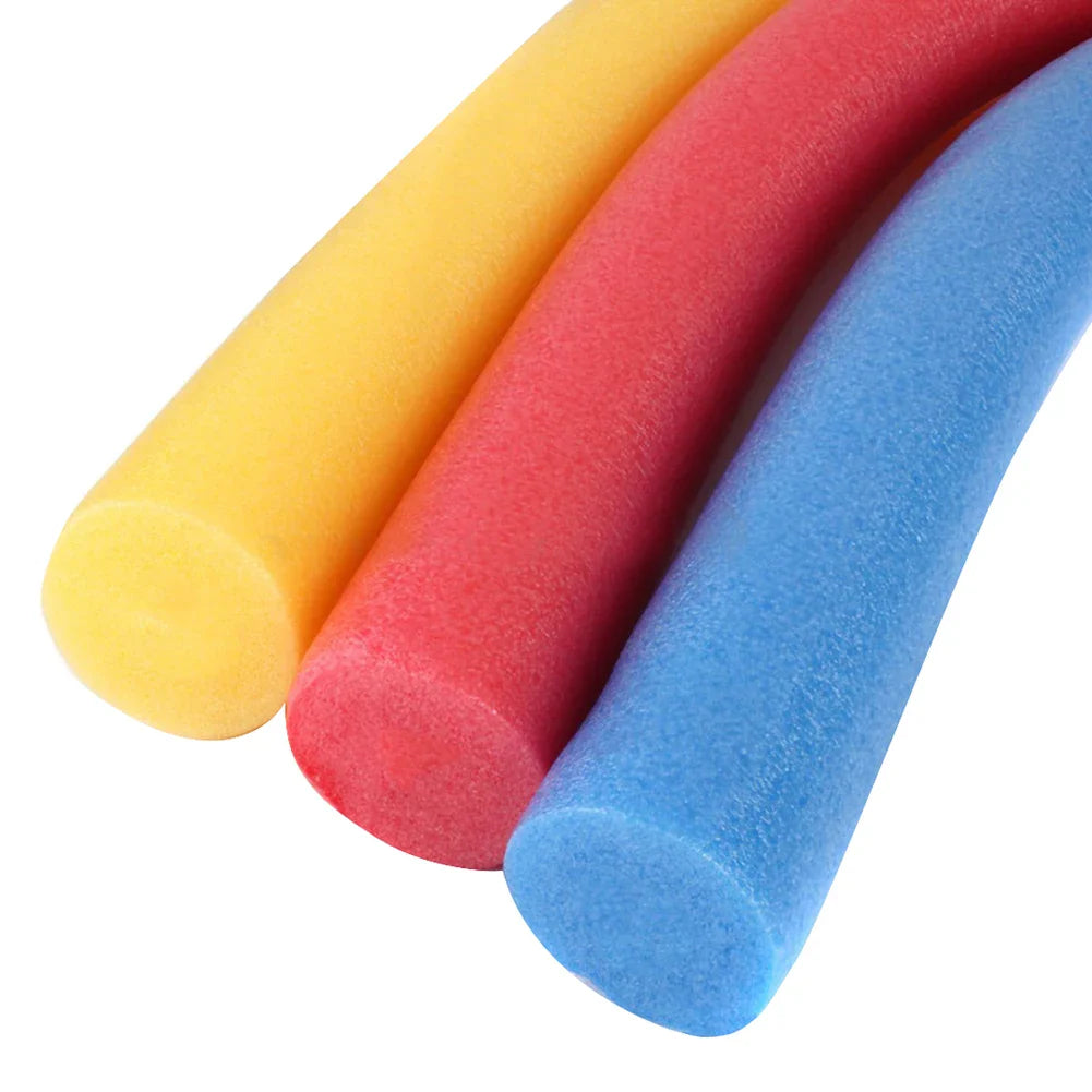 Swimming Pool Noodle Stick — Colorful Foam Buoyancy Aid for Kids & Adults, Swimming Float Accessory