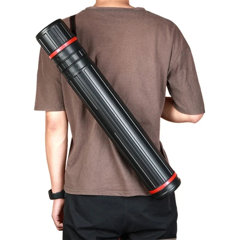 Telescoping Poster & Document Storage Tube – 7/10.5cm Extendable Carrying Case Holder