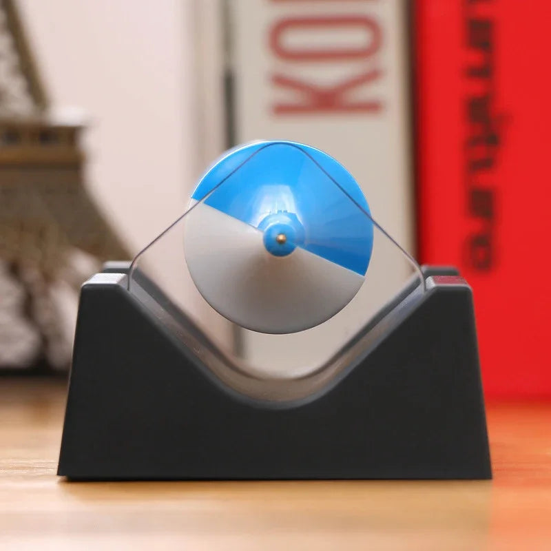 Magnetic Levitating Perpetual Motion Rotating Toy – Battery-Free Educational Science Experiment Home Desk Decor Novelty Gadget